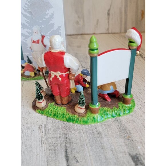 Dept 56 808877 NEW Santa comes to down, 2010 Snow village accessory Xmas - Picture 6 of 8